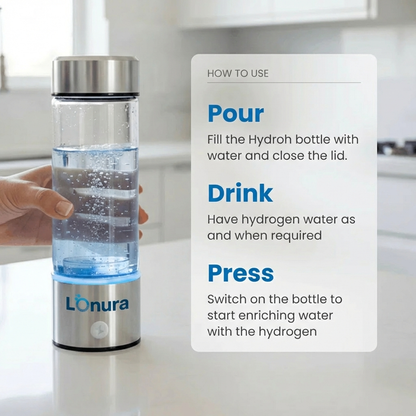 Lonura™ — Hydrogen Water Bottle