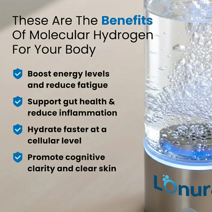 Lonura™ — Hydrogen Water Bottle