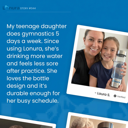 Lonura™ — Hydrogen Water Bottle