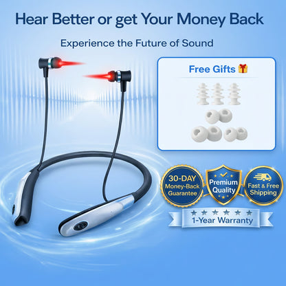 Hearonix™ — Red Light Therapy Earbuds for Age-Related Hearing Loss